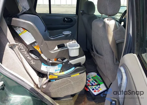 2004 Chevrolet Trailblazer Ls из США, поврежденный, VIN 1GNDS13SX42344208